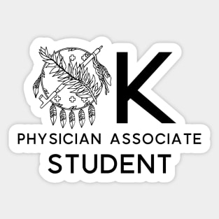 Oklahoma Physician Associate Student Shield Sticker